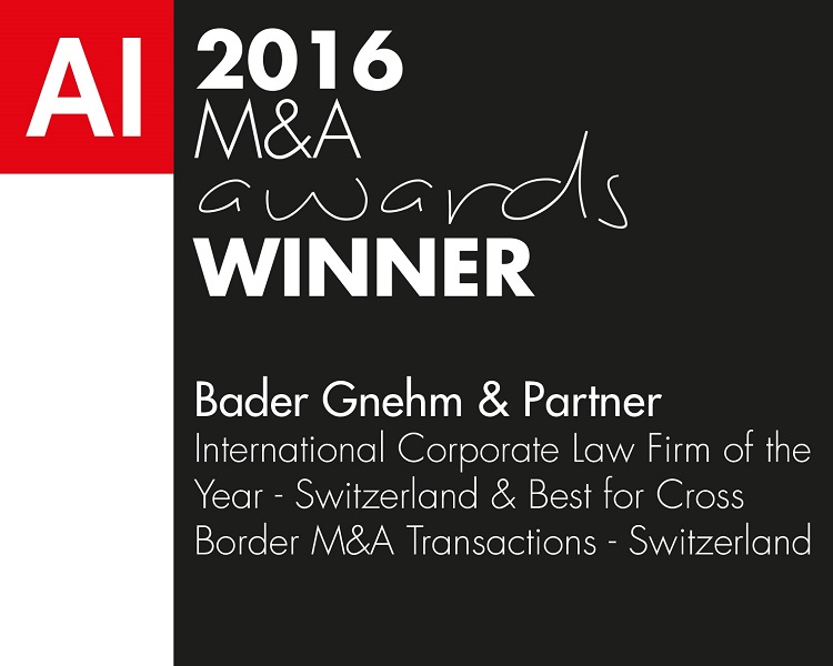 BGP wins M&A Award